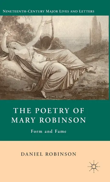 Cover of The Poetry of Mary Robinson