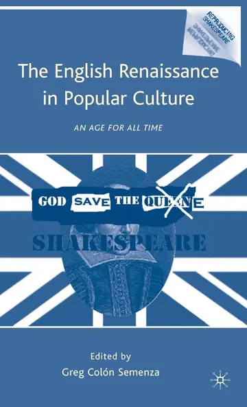 Cover of The English Renaissance in Popular Culture