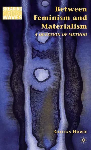 Cover of Between Feminism and Materialism