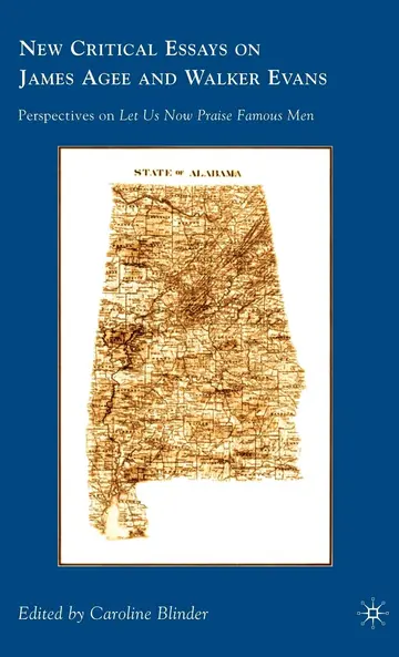 Cover of New Critical Essays on James Agee and Walker Evans