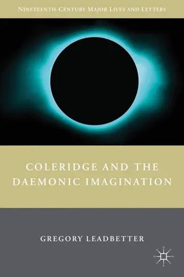 Cover of Coleridge and the Daemonic Imagination