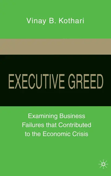 Cover of Executive Greed