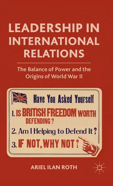 Cover of Leadership in International Relations