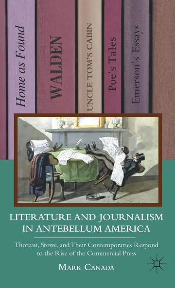 Cover of Literature and Journalism in Antebellum America