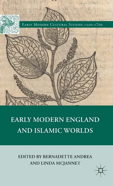 Cover of Early Modern England and Islamic Worlds