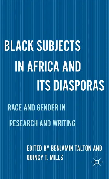 Cover of Black Subjects in Africa and Its Diasporas