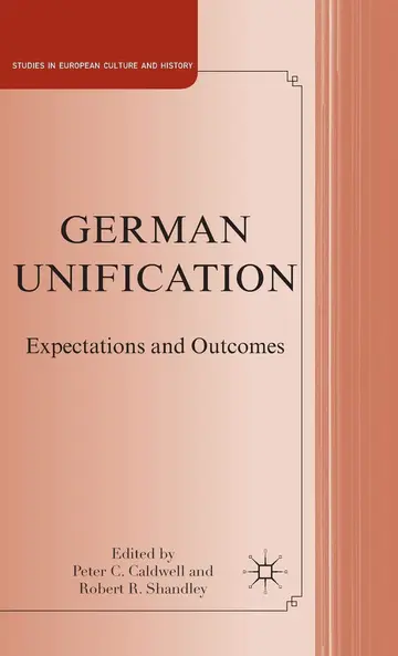 Cover of German Unification