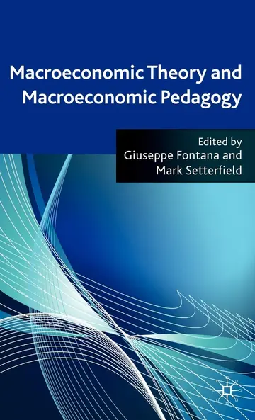 Cover of Macroeconomic Theory and Macroeconomic Pedagogy