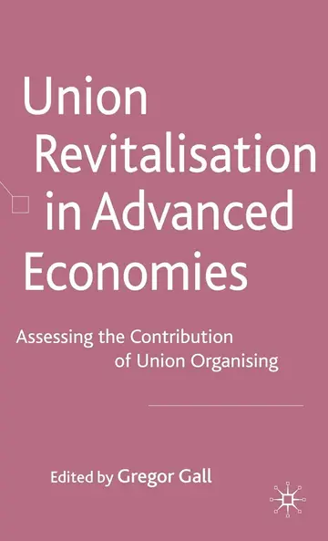 Cover of Union Revitalisation in Advanced Economies