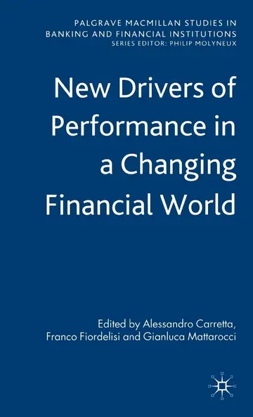 Cover of New Drivers of Performance in a Changing Financial World