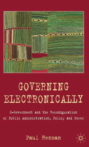 Cover of Governing Electronically