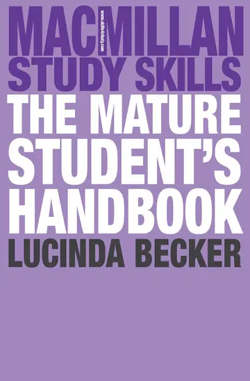 Cover of The Mature Student's Handbook