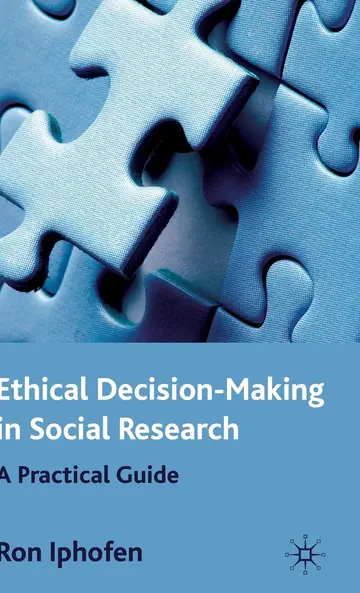 Cover of Ethical Decision Making in Social Research