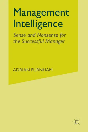 Cover of Management Intelligence