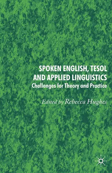 Cover of Spoken English, TESOL and Applied Linguistics