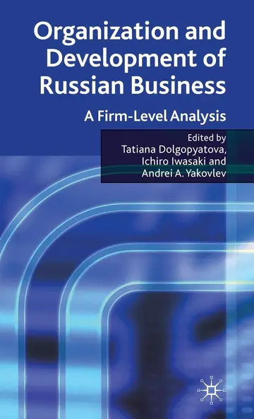 Cover of Organization and Development of Russian Business