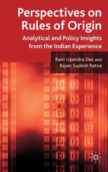 Cover of Perspectives on Rules of Origin