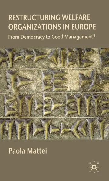 Cover of Restructuring Welfare Organizations in Europe
