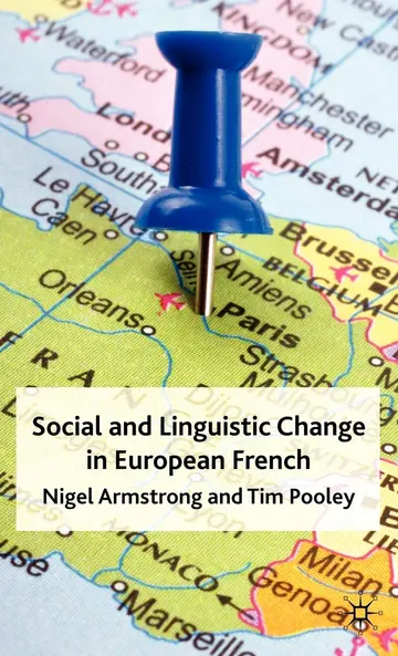 Cover of Social and Linguistic Change in European French