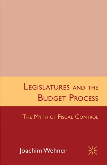 Cover of Legislatures and the Budget Process