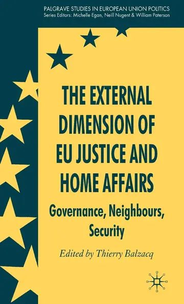 Cover of The External Dimension of EU Justice and Home Affairs