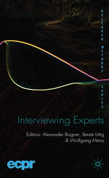 Cover of Interviewing Experts