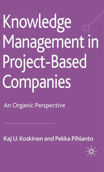 Cover of Knowledge Management in Project-Based Companies