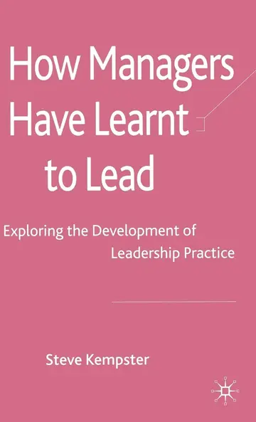 Cover of How Managers Have Learnt to Lead