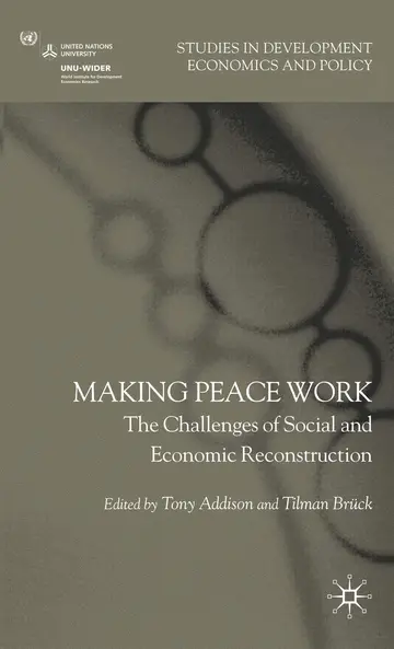 Cover of Making Peace Work