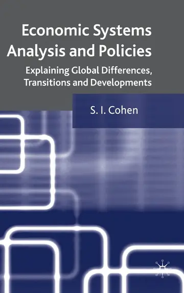 Cover of Economic Systems Analysis and Policies