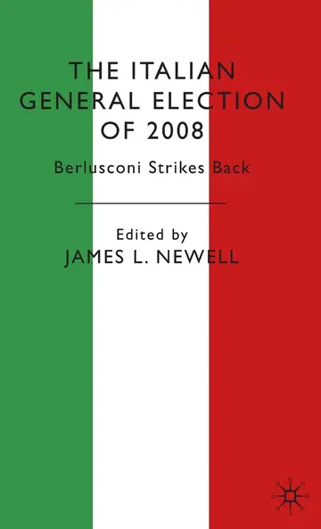 Cover of The Italian General Election of 2008