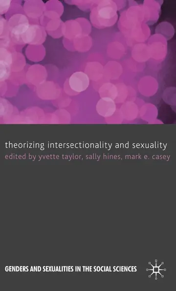 Cover of Theorizing Intersectionality and Sexuality