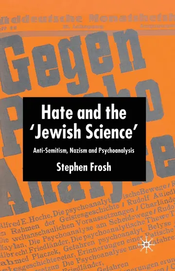 Cover of Hate and the Jewish Science