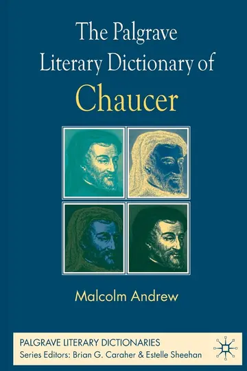 Cover of The Palgrave Literary Dictionary of Chaucer