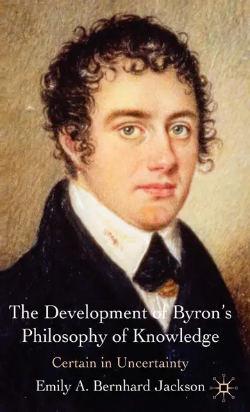 Cover of The Development of Byron's Philosophy of Knowledge