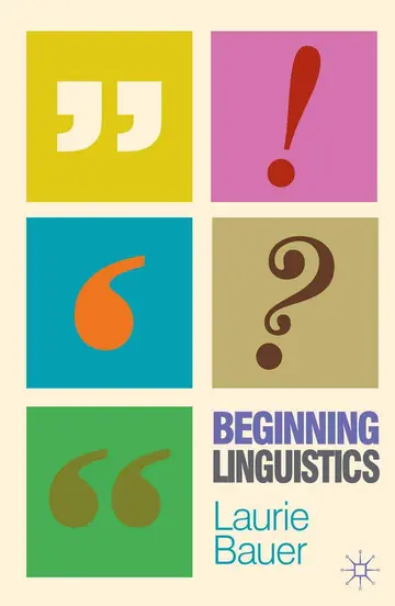 Cover of Beginning Linguistics