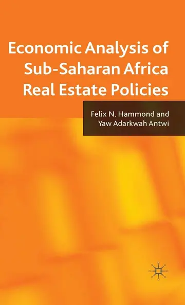 Cover of Economic Analysis of Sub-Saharan Africa Real Estate Policies
