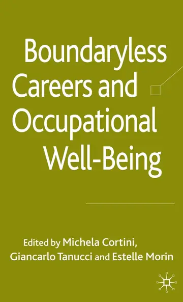 Cover of Boundaryless Careers and Occupational Wellbeing