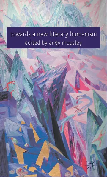 Cover of Towards a New Literary Humanism
