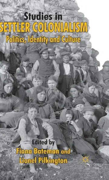 Cover of Studies in Settler Colonialism