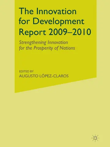 Cover of The Innovation for Development Report 2009-2010
