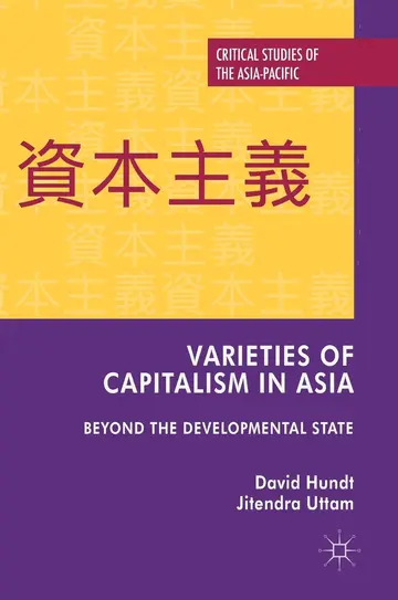 Cover of Varieties of Capitalism in Asia