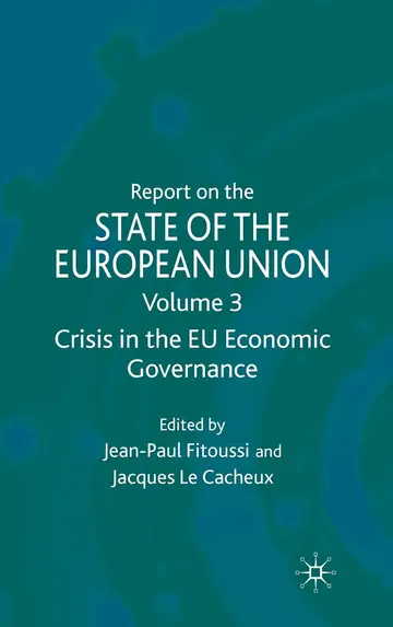 Cover of Report on the State of the European Union