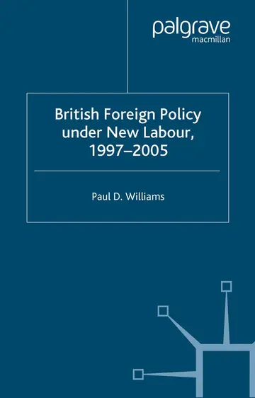 Cover of British Foreign Policy Under New Labour 1997-2005