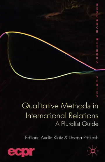 Cover of Qualitative Methods in International Relations