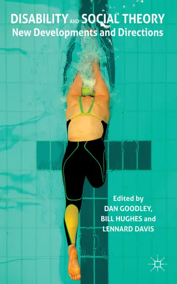 Cover of Disability and Social Theory