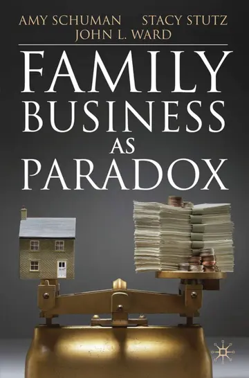 Cover of Family Business as Paradox