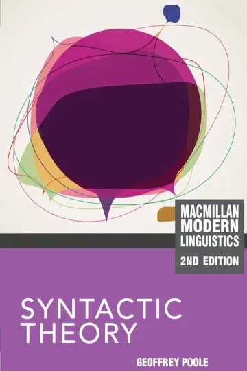 Cover of Syntactic Theory