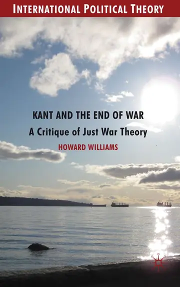 Cover of Kant and the End of War