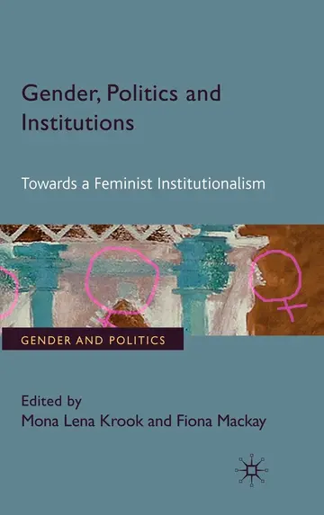 Cover of Gender, Politics and Institutions